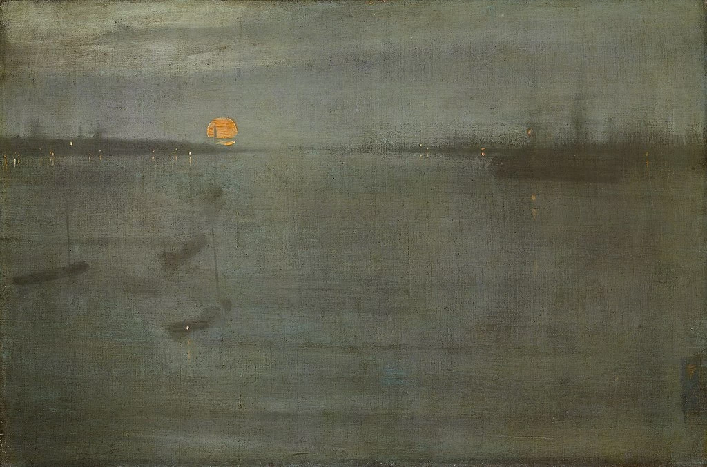 Ames McNeill Whistler - Notturno. Blu e Oro, Southampton Water, Art Institute of Chicago